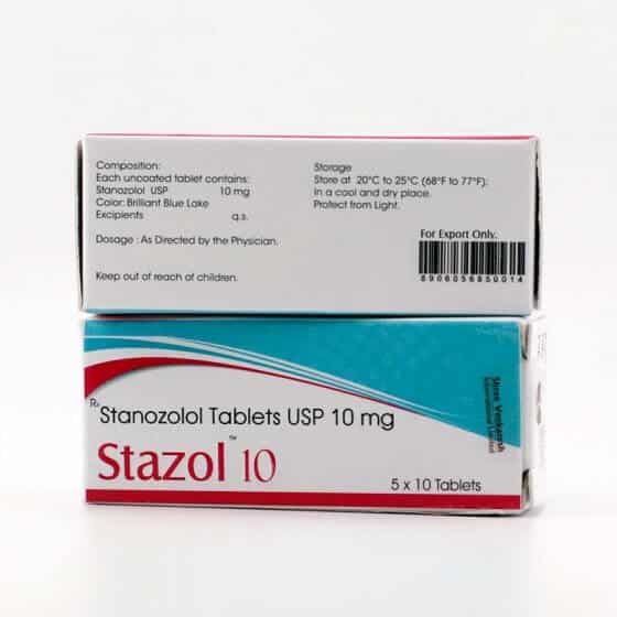 STAZOLE TAB - Στανοζολόλη 10mg (50 ταμπλέτες) - Shree Venkatesh