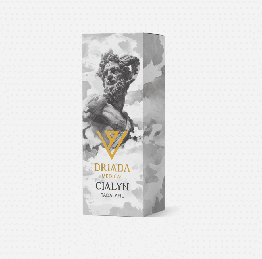 Cialyn - Ταδαλαφίλη 20mg - 4 κάψουλες - Driada Medical