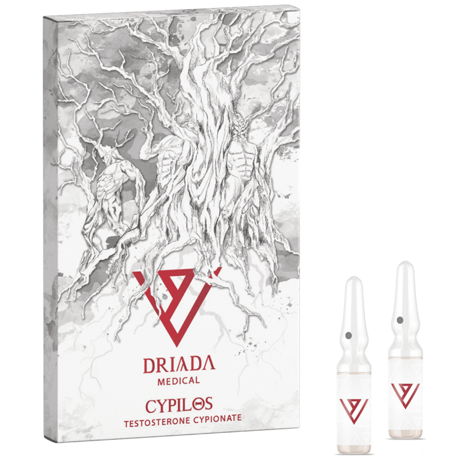 Cypilos - Κυπιονική τεστοστερόνη 200mg/ml - 10 αμπέρ του 1ml - Driada Medical